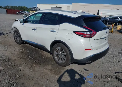 2018 Nissan Murano Sl from USA, damaged, VIN 5N1AZ2MG2JN181373